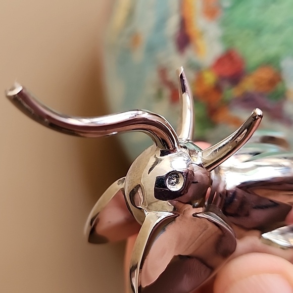 UMBRA chrome elephant ring holder - Picture 8 of 8